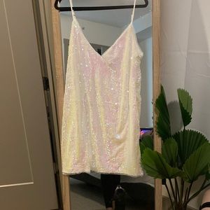 Super cute mini dress- perfect for a bachelorette or birthday!